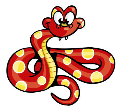 Змея рисунок