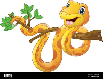 Удав змея из мультика