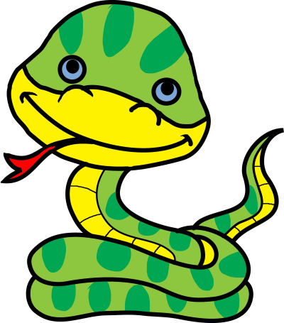 Змей мультяшный