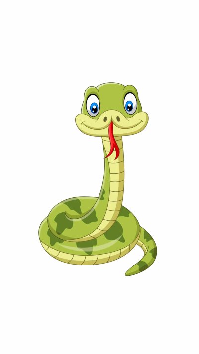 Змей мультяшный