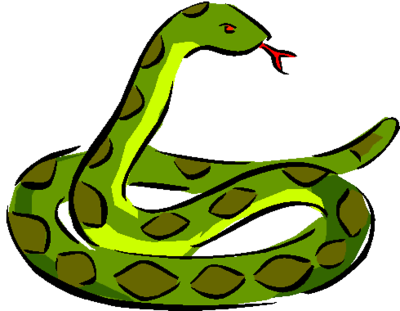 Рисунок змеи