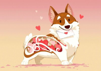 Вельш корги референс