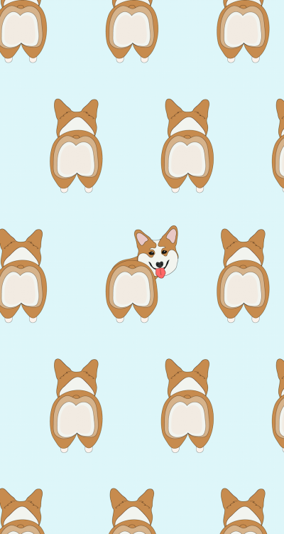 Фон собачки