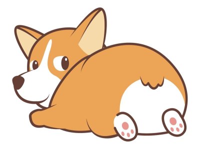 Вельш корги вектор