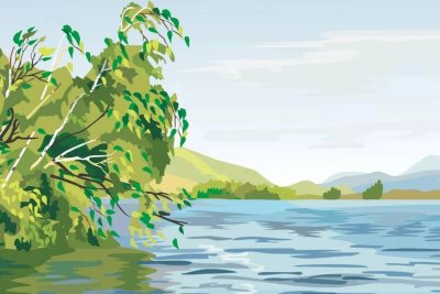 Пейзажи природы для детей