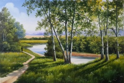 Елена Самарская Березовая роща