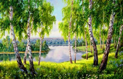 Елена Самарская Березовая роща