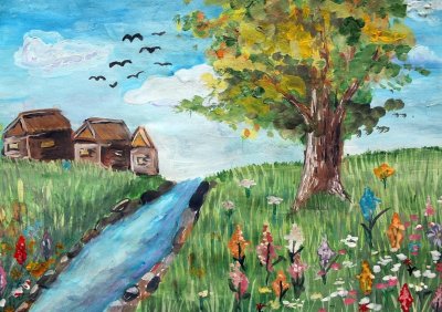 Пейзажи природы для детей