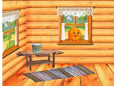 Декорация изба