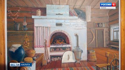 Печь в избе