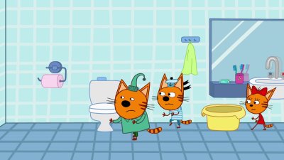 Три кота микробы 101 серия