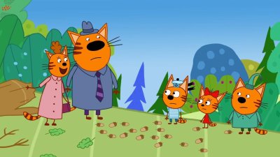 Три кота Карамелька и компот