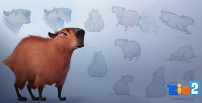 Капибара Энканто мультфильм