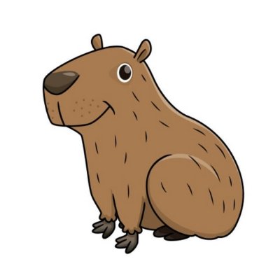 Капибара рисунок легкий