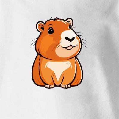 Капибара 3д модель