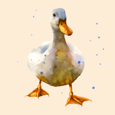 Рисунки милых гусей