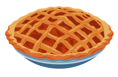 Рисунок пирога