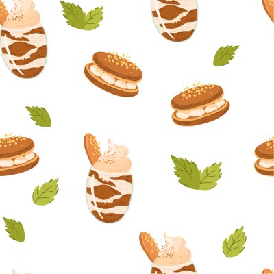 Этикетка на печенье