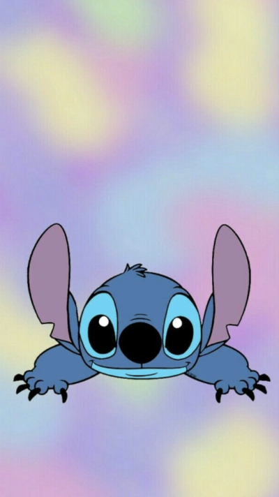 Розовый Стич и голубой Стич