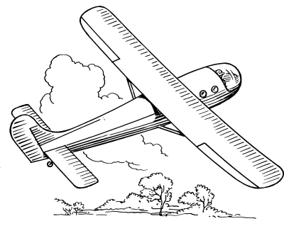 Планер раскраска