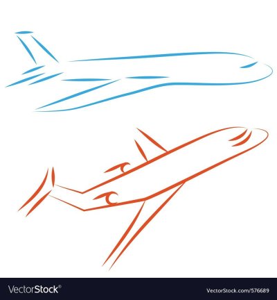 Самолет Графика