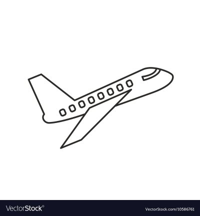 Самолетик эскиз