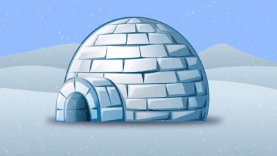 Снежный дом иглу