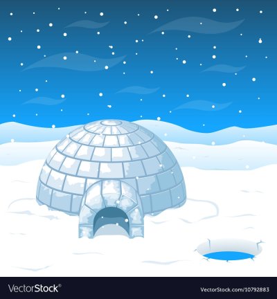 Юрта эскимоса