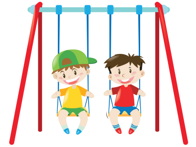 Качели рисунок