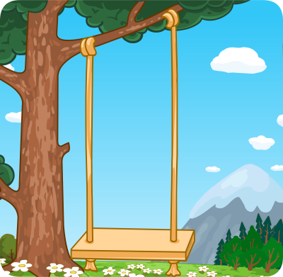 Качели мультяшные