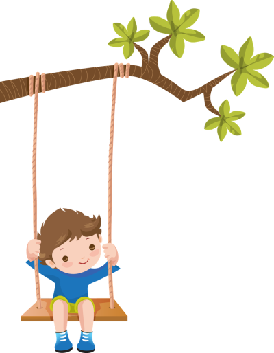 Мальчик на качелях