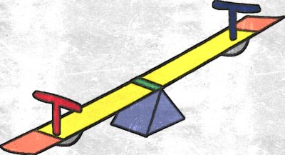 Качеля балансир