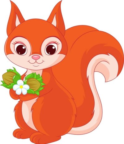 Белочка для детей