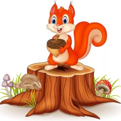 Орешки для белочки для детей