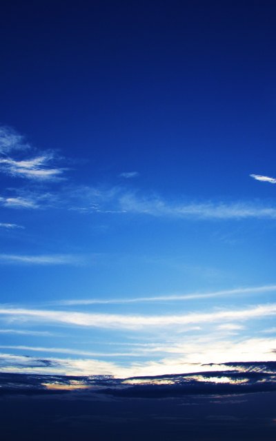 Голубое небо