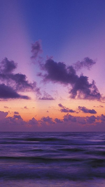 Фиолетовое море