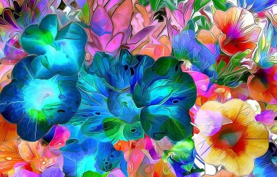 Яркие цвета