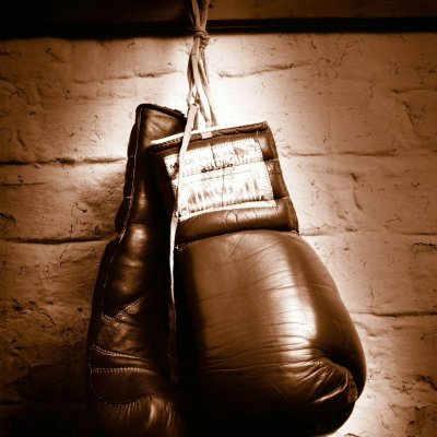 Боксерские перчатки рисунок