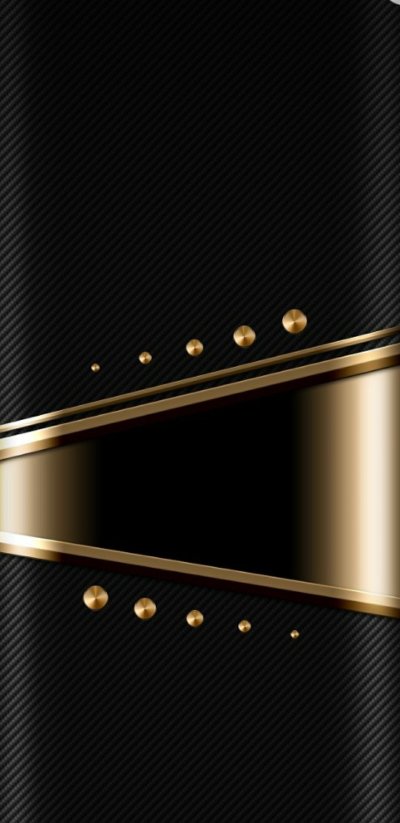 Черный с золотом