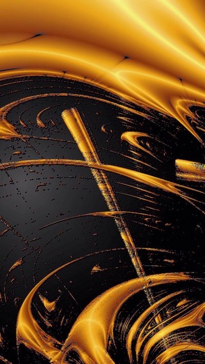 Черно золотой