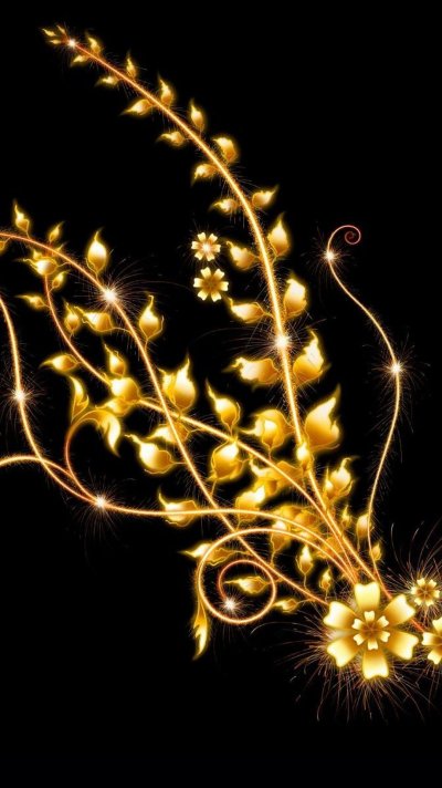 Золотнстый цветы