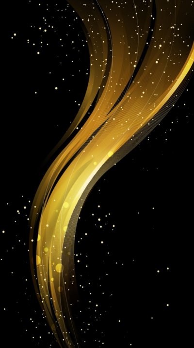 Абстракция золото