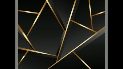 Геометрия черная с золотом