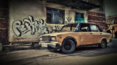 Жига 2107 Боевая классика