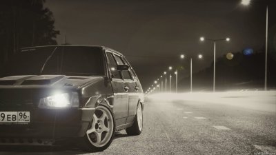 Лада 2109 Black Nine Centre Side