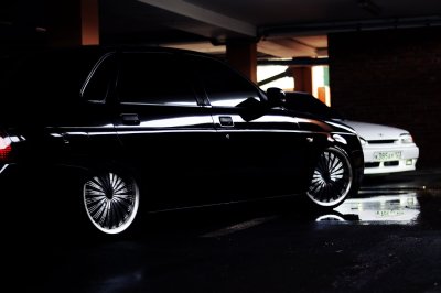 Чёрная Приора 4к