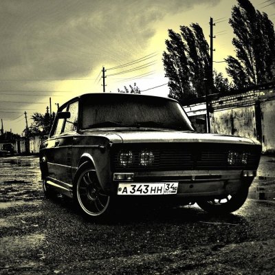 Лада 2107 бандитская