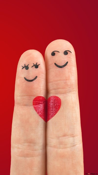 Сердечко пальцами