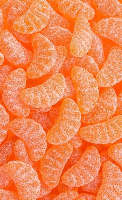 Сладости оранжевого цвета