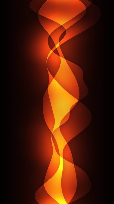 Оранжевая абстракция